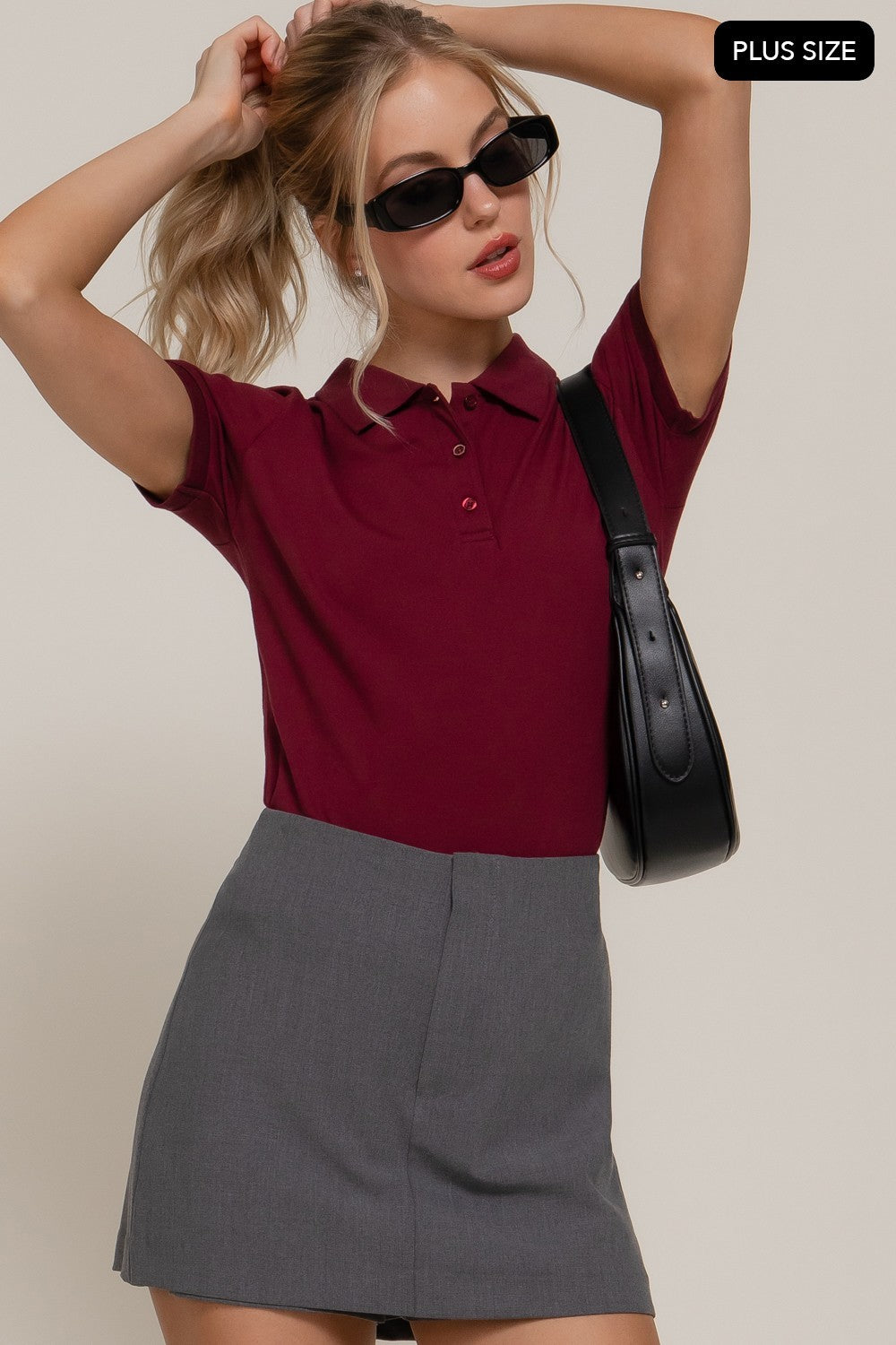 Short Sleeve Classic Pique Polo Top
