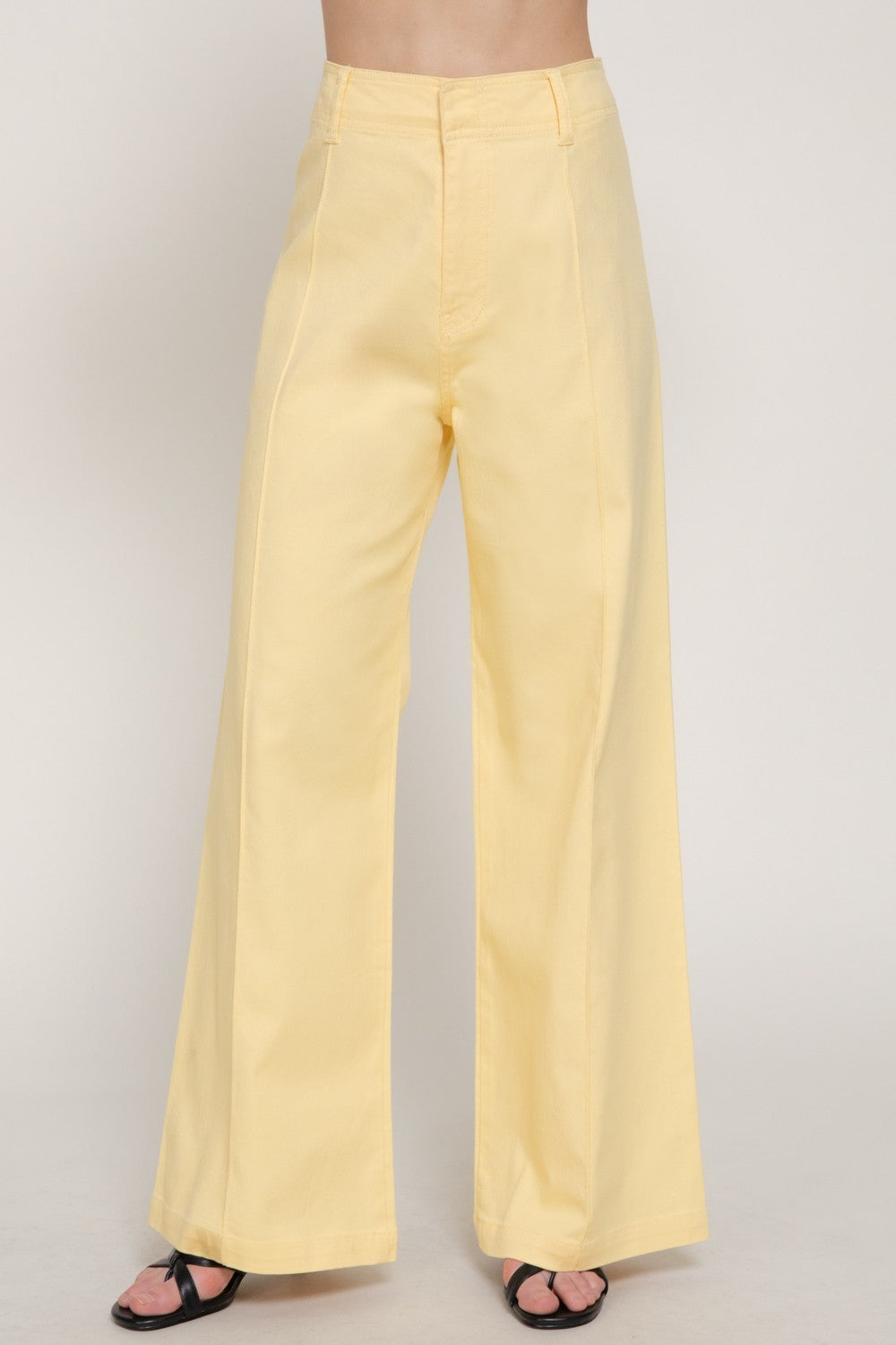 High Waist Wide Leg Pants