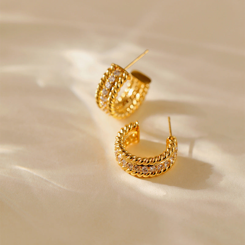 Twisted Crystal Hoops