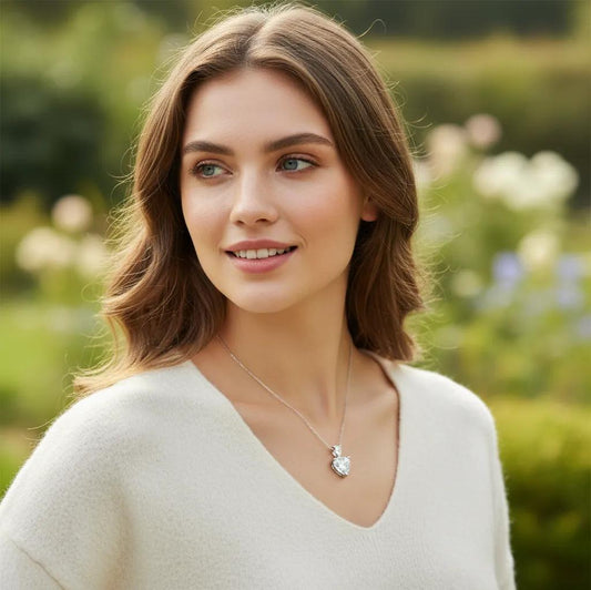 Heart's Eternal Sparkle Necklace