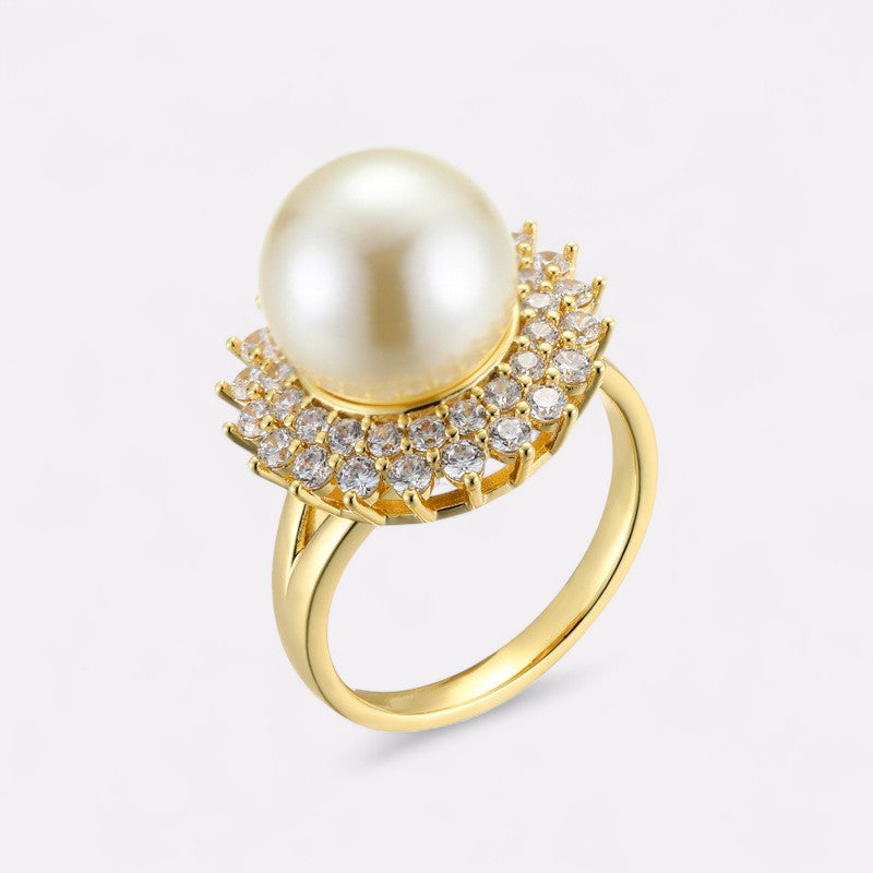 Vionna Pearl Ring Stella Harte