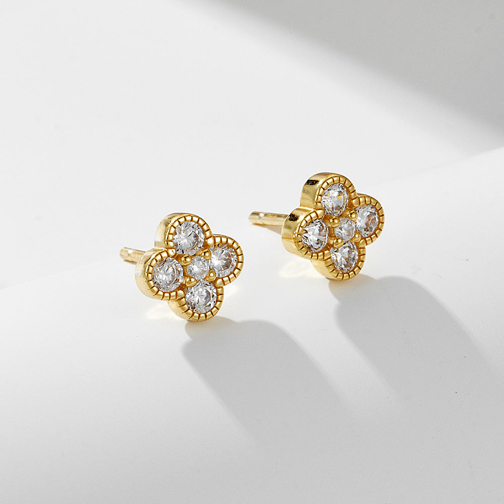 Dazzling Clover Earrings Stella Harte