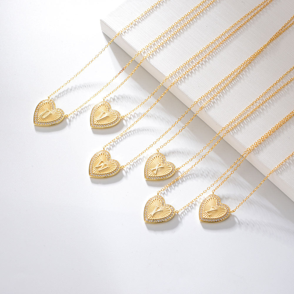 Serenity’s Heart Cipher Necklace Stella Harte