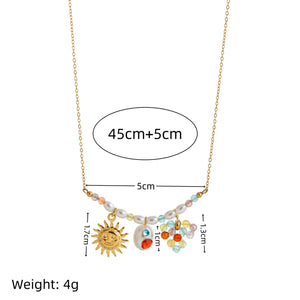 Sunshine Beadburst Necklace