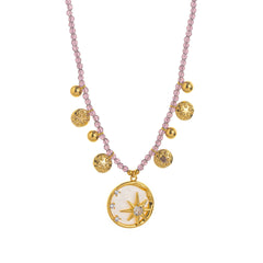 Rosy Dawn Star Necklace