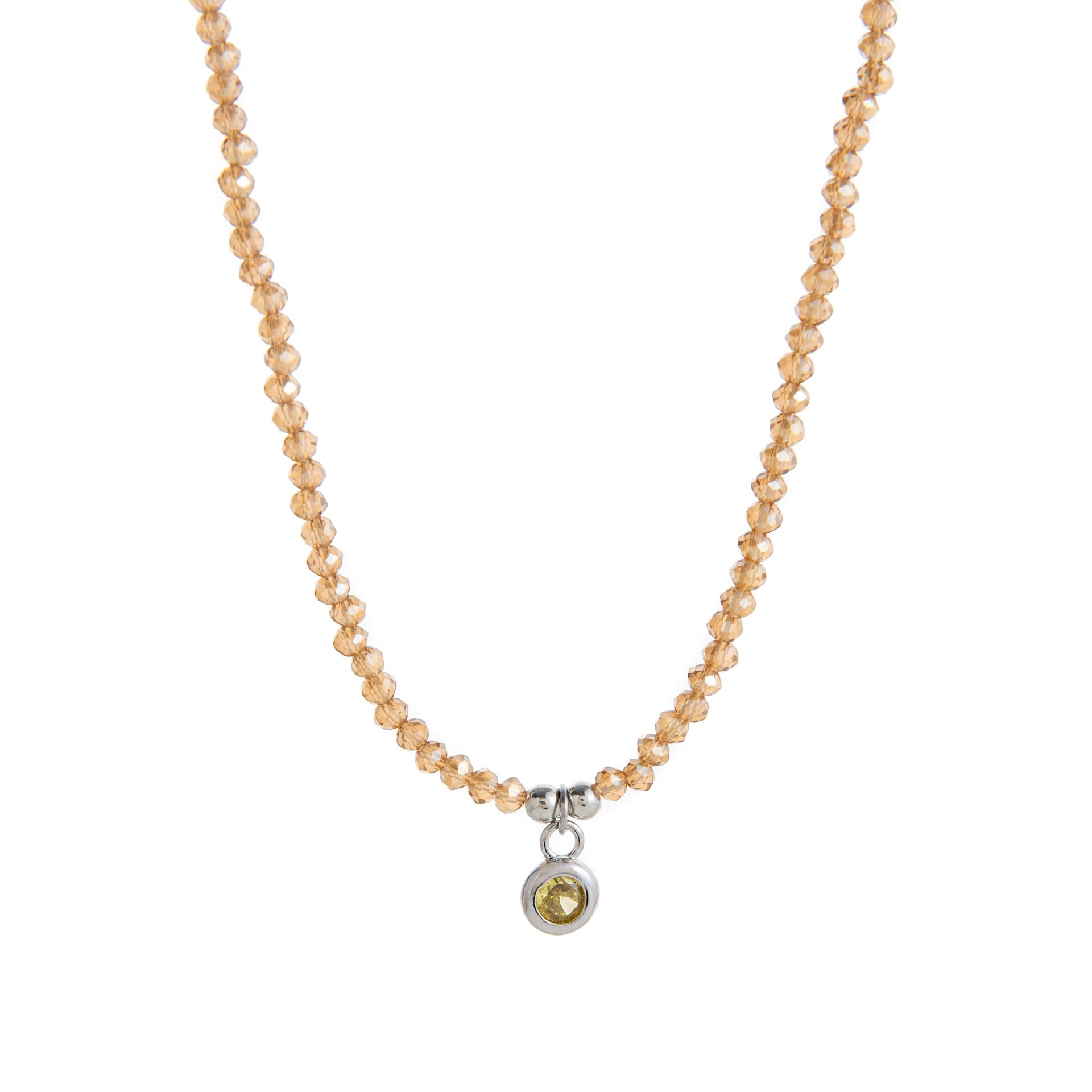 Blush Amethyst Glow Necklace Stella Harte
