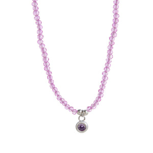 Blush Amethyst Glow Necklace