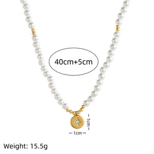 Starlit Pearl Whisper Necklace