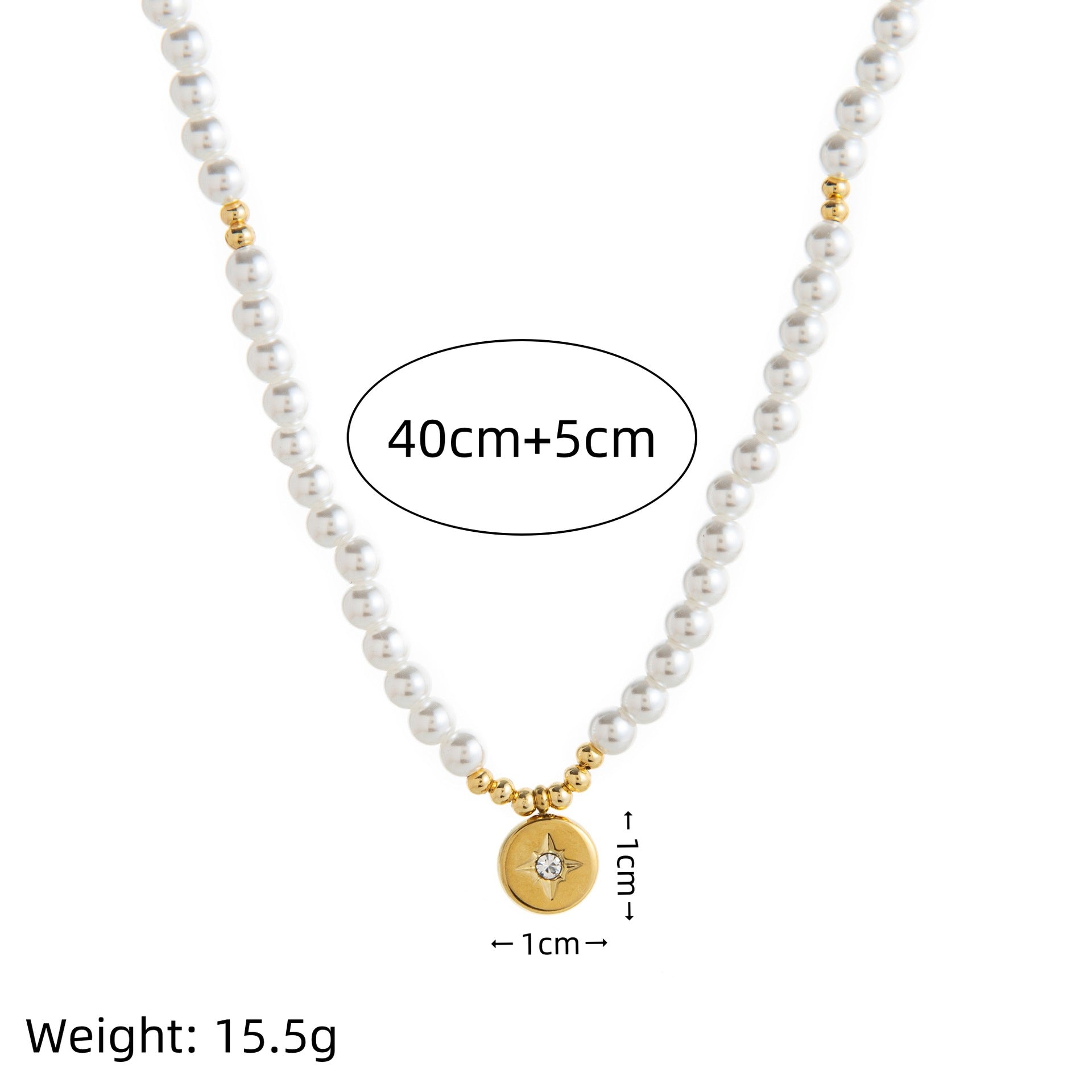 Starlit Pearl Whisper Necklace