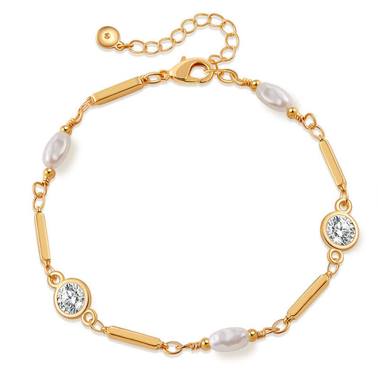 Pearl Bar Glow Bracelet