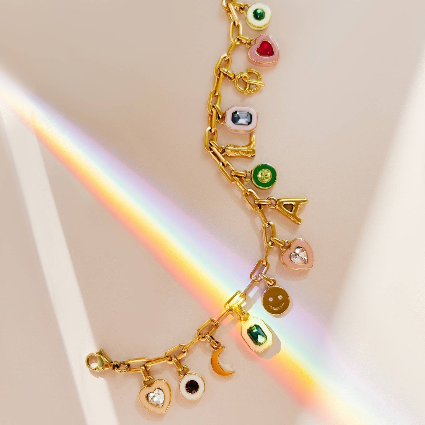 Heart Gem Birthstone Necklace
