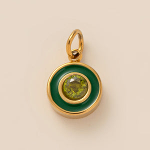 Heart Gem Birthstone Necklace