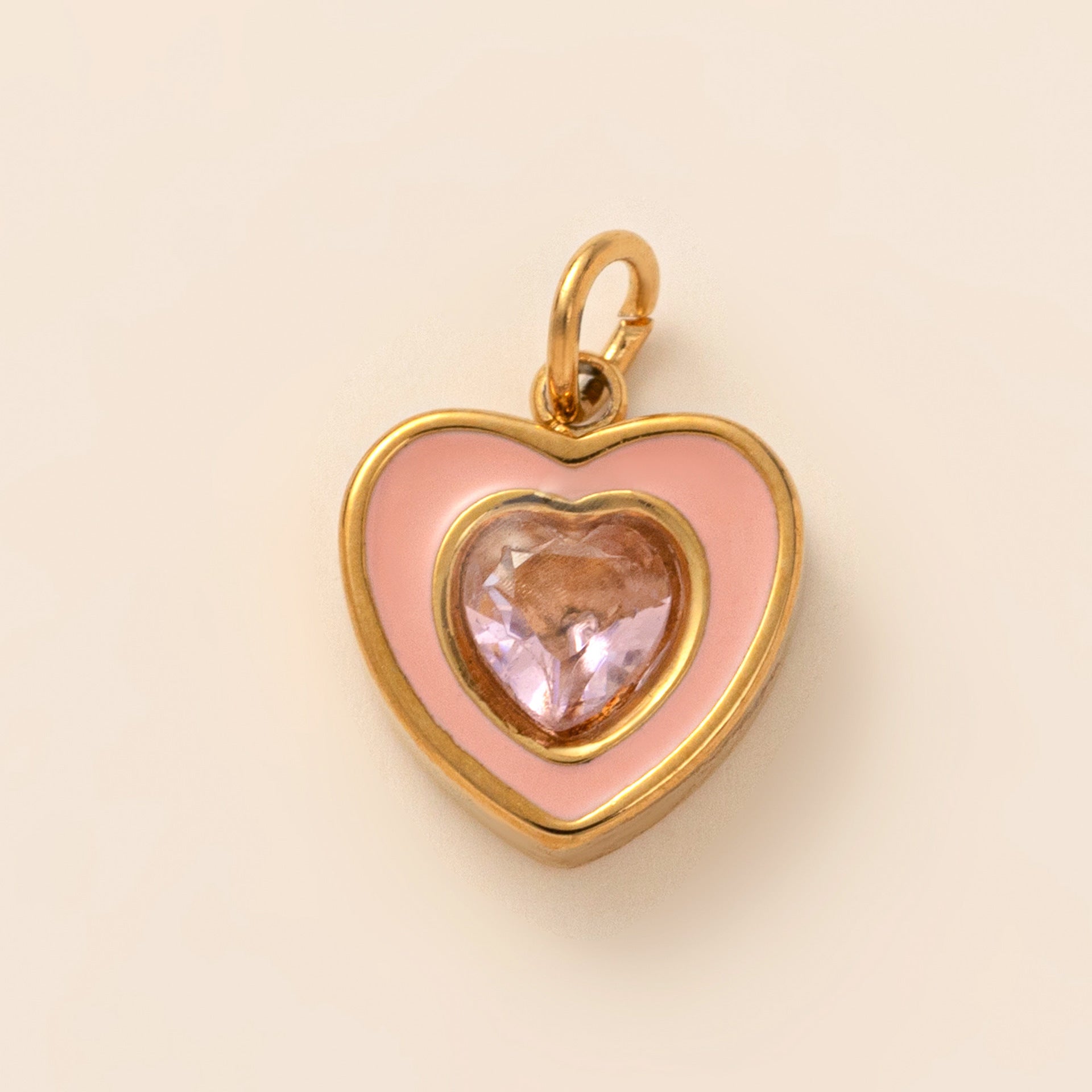 Heart Gem Birthstone Necklace