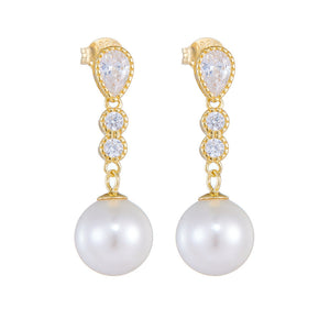 Ava’s PearlElegance Earrings Stella Harte