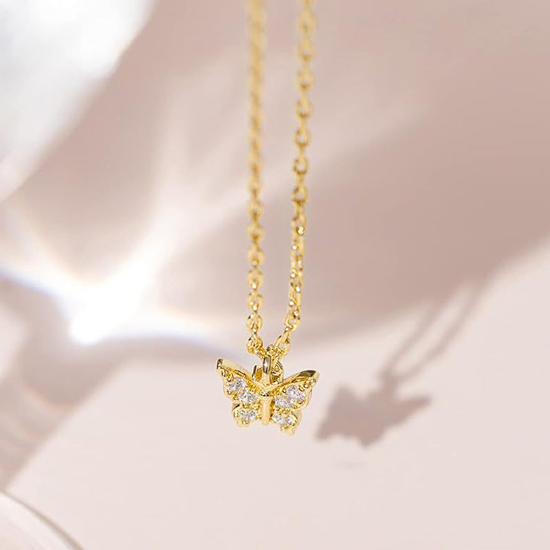 Butterfly Wish Necklace Stella Harte