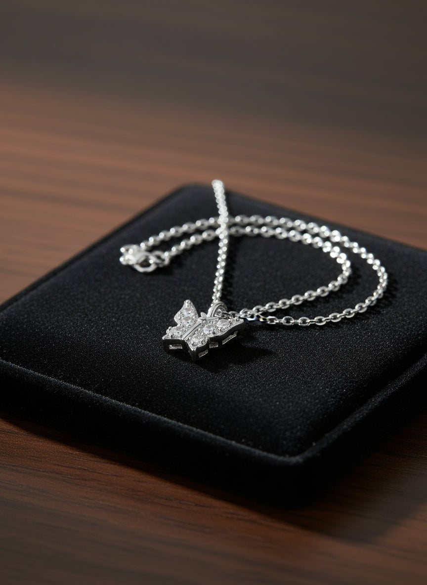Butterfly Wish Necklace Stella Harte