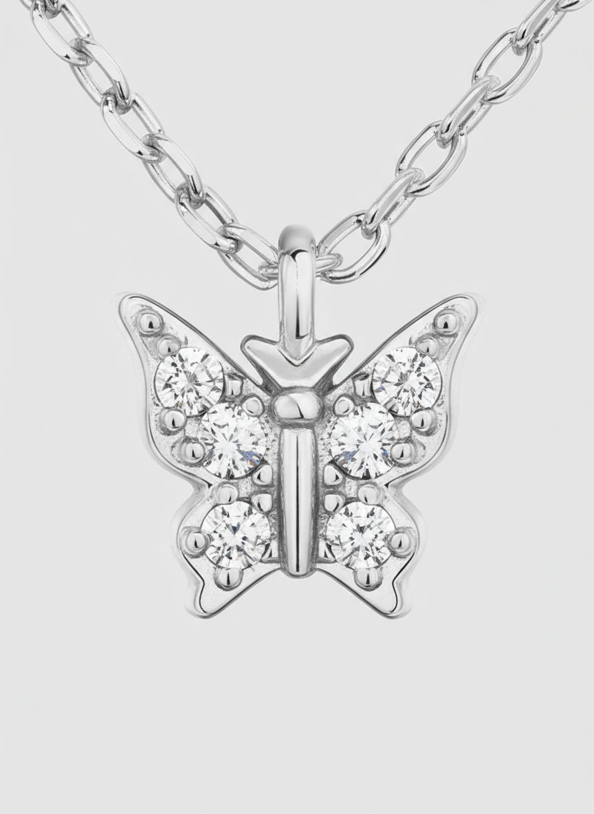Butterfly Wish Necklace Stella Harte