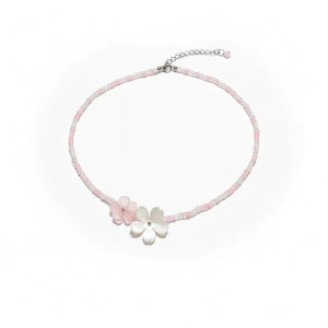 Sakura Bead Choker Necklace