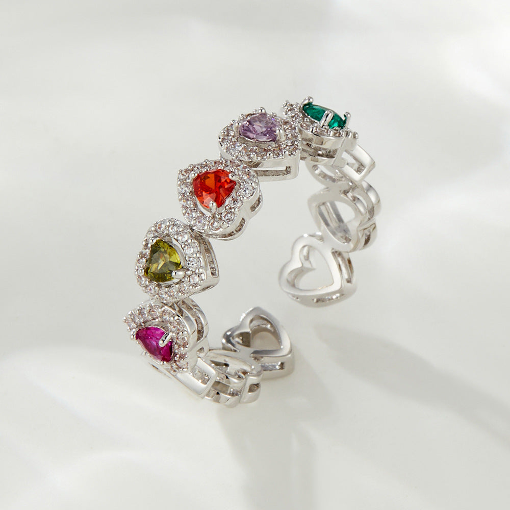 Lyra Heart Ring