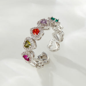 Lyra Heart Ring