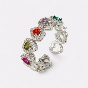 Lyra Heart Ring
