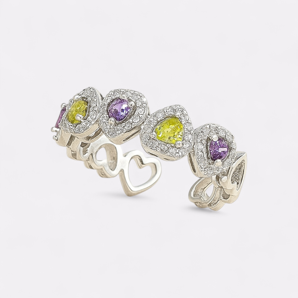 Lyra Heart Ring