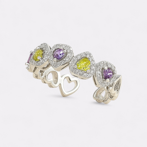 Lyra Heart Ring