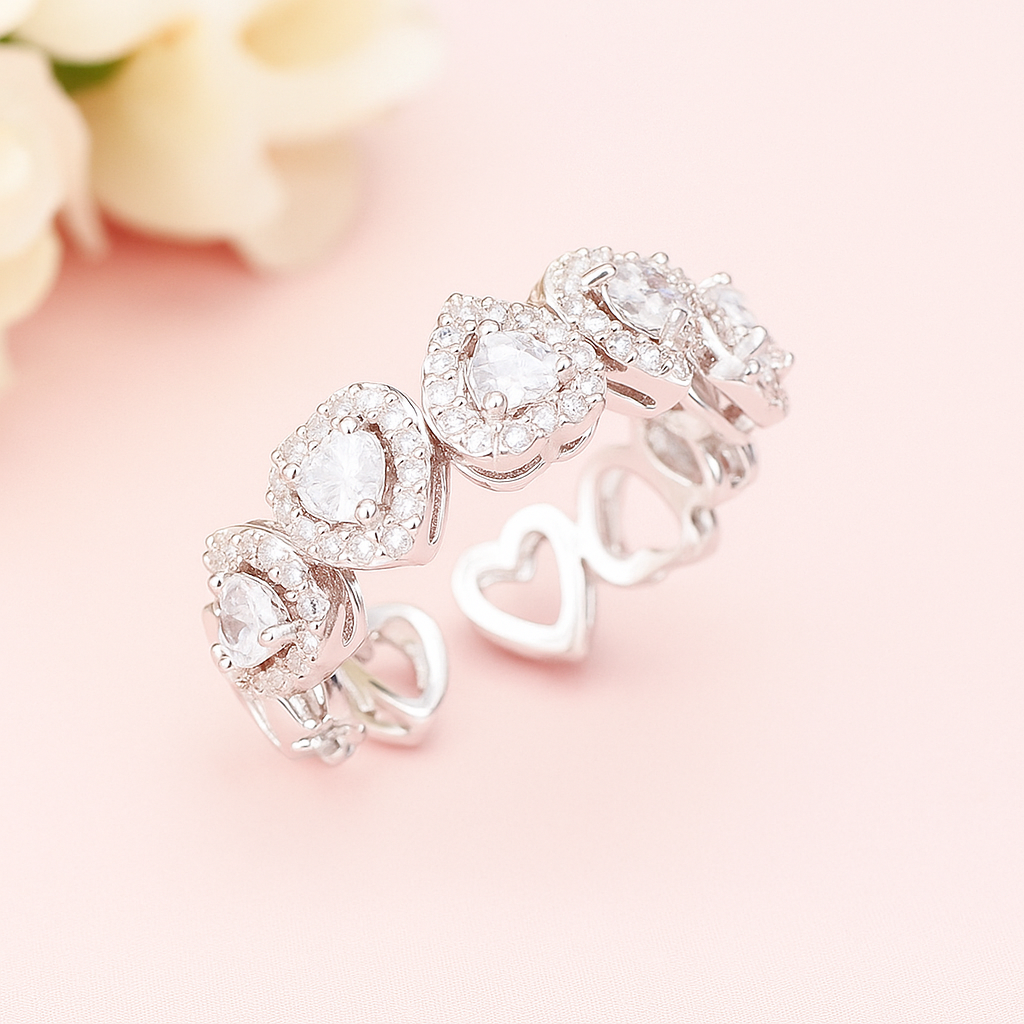 Lyra Heart Ring Stella Harte