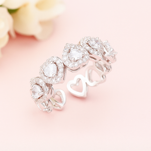 Lyra Heart Ring