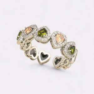 Lyra Heart Ring