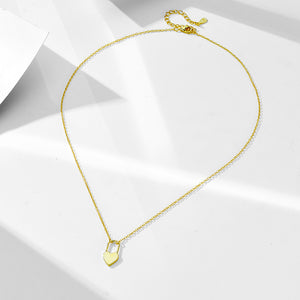 Eternal Heart Lock Necklace
