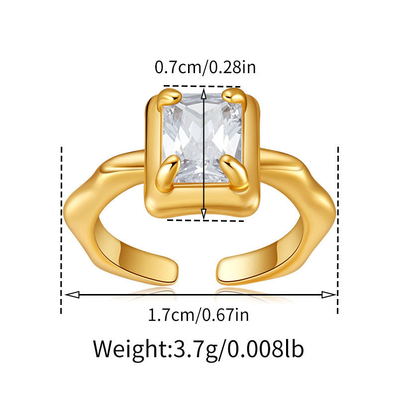 Emerald Whisper Solitaire Ring