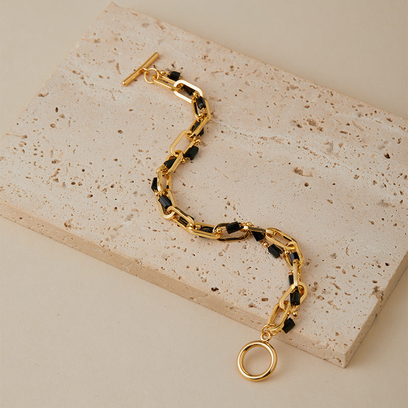 Turquoise Link Glow Bracelet