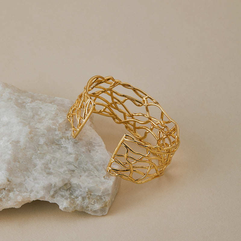 Vine Whisper Cuff