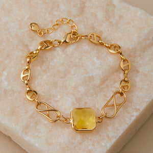 Citrine Infinity Anchor