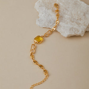 Citrine Infinity Anchor