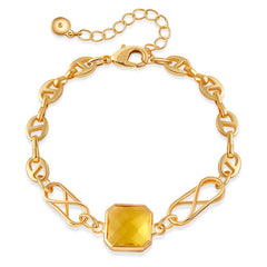 Citrine Infinity Anchor