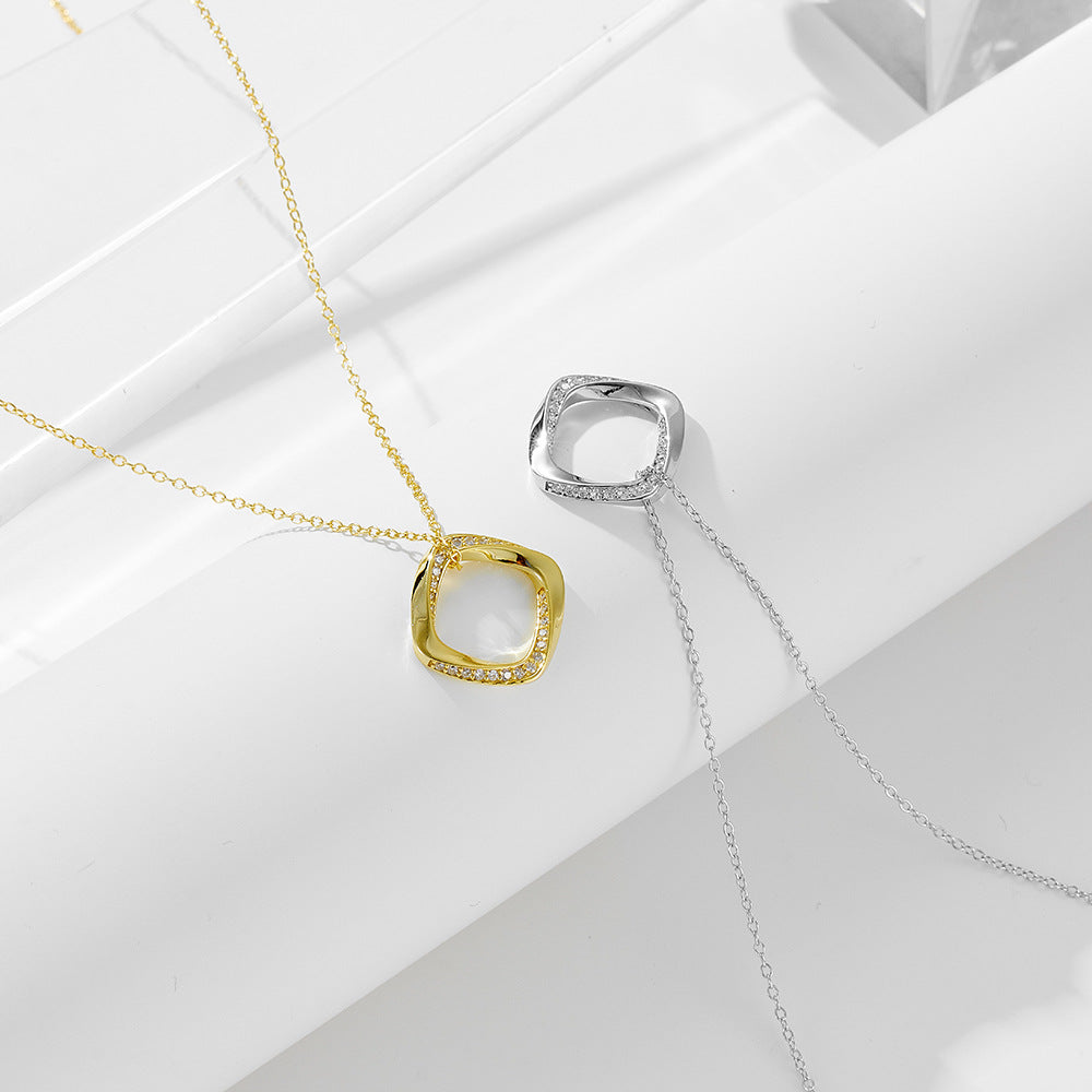 Amulet of the Mystic Loop Necklace Stella Harte