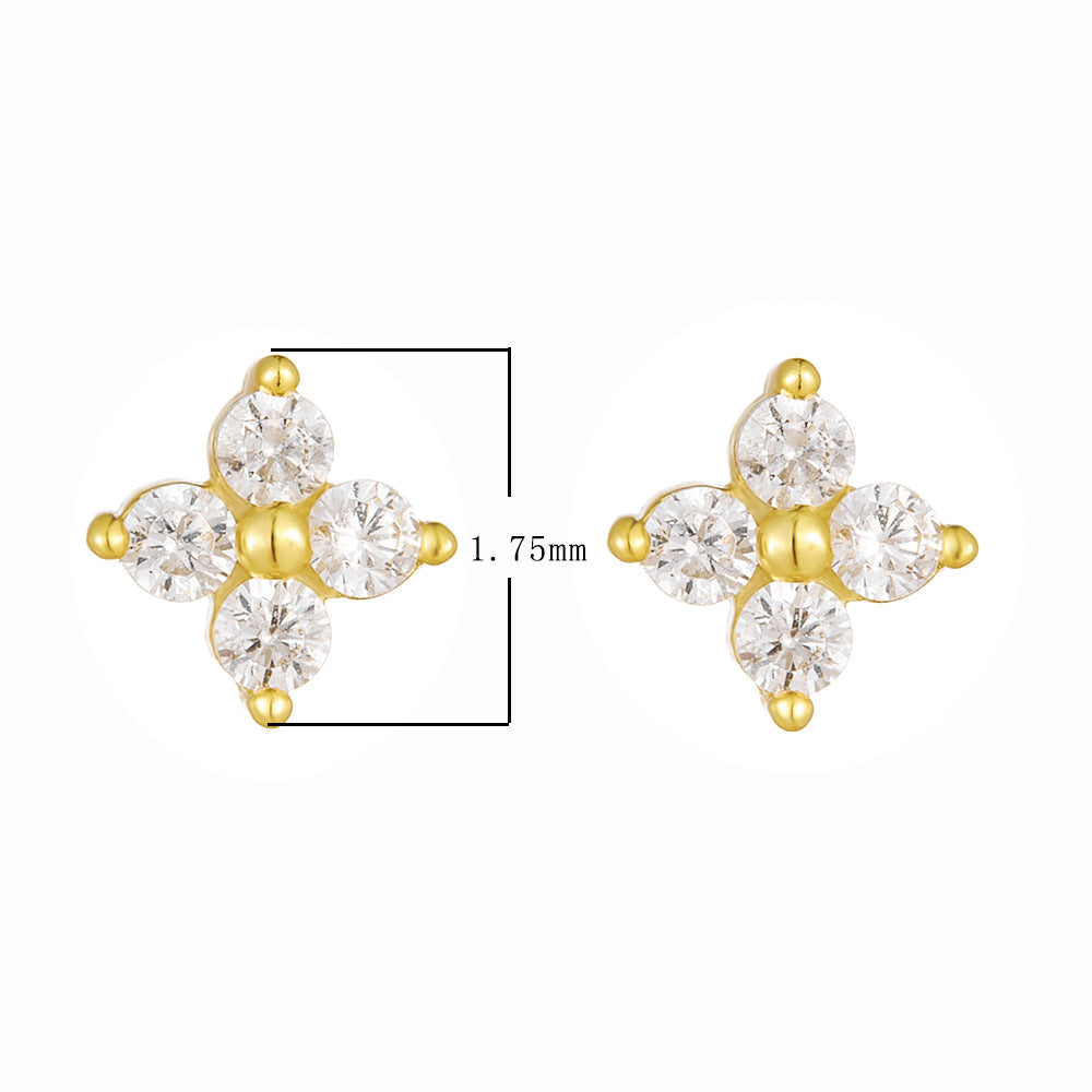 Celestial Cluster Stud Earrings