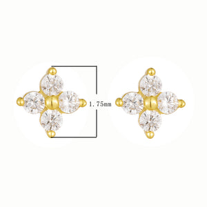 Celestial Cluster Stud Earrings