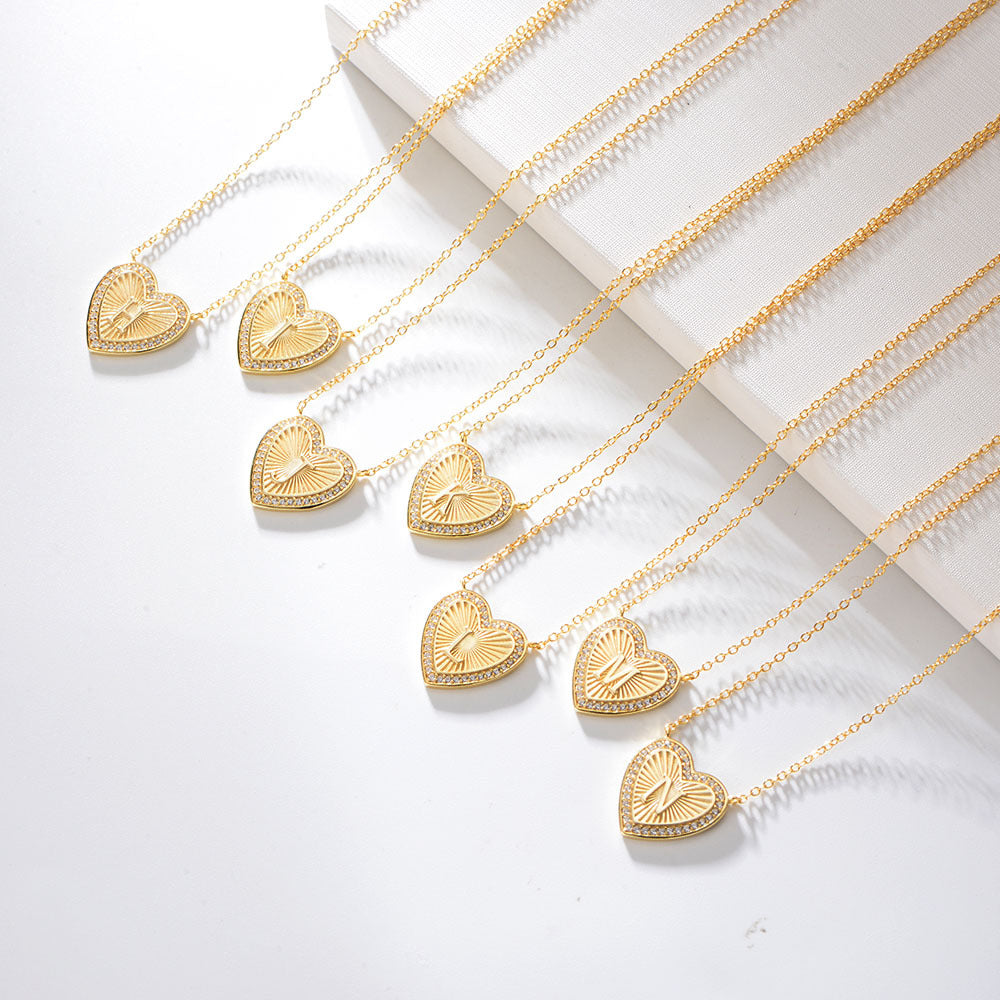 Serenity’s Heart Cipher Necklace Stella Harte