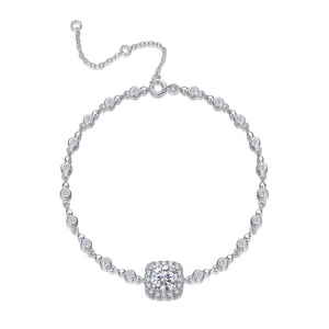 Eternal Halo Square Bracelet