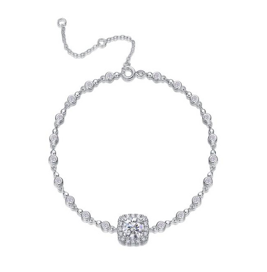 Eternal Halo Square Bracelet