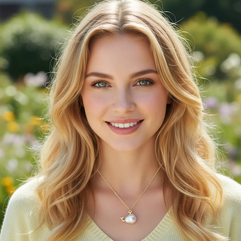 Pearlfin Dreamer Necklace Stella Harte