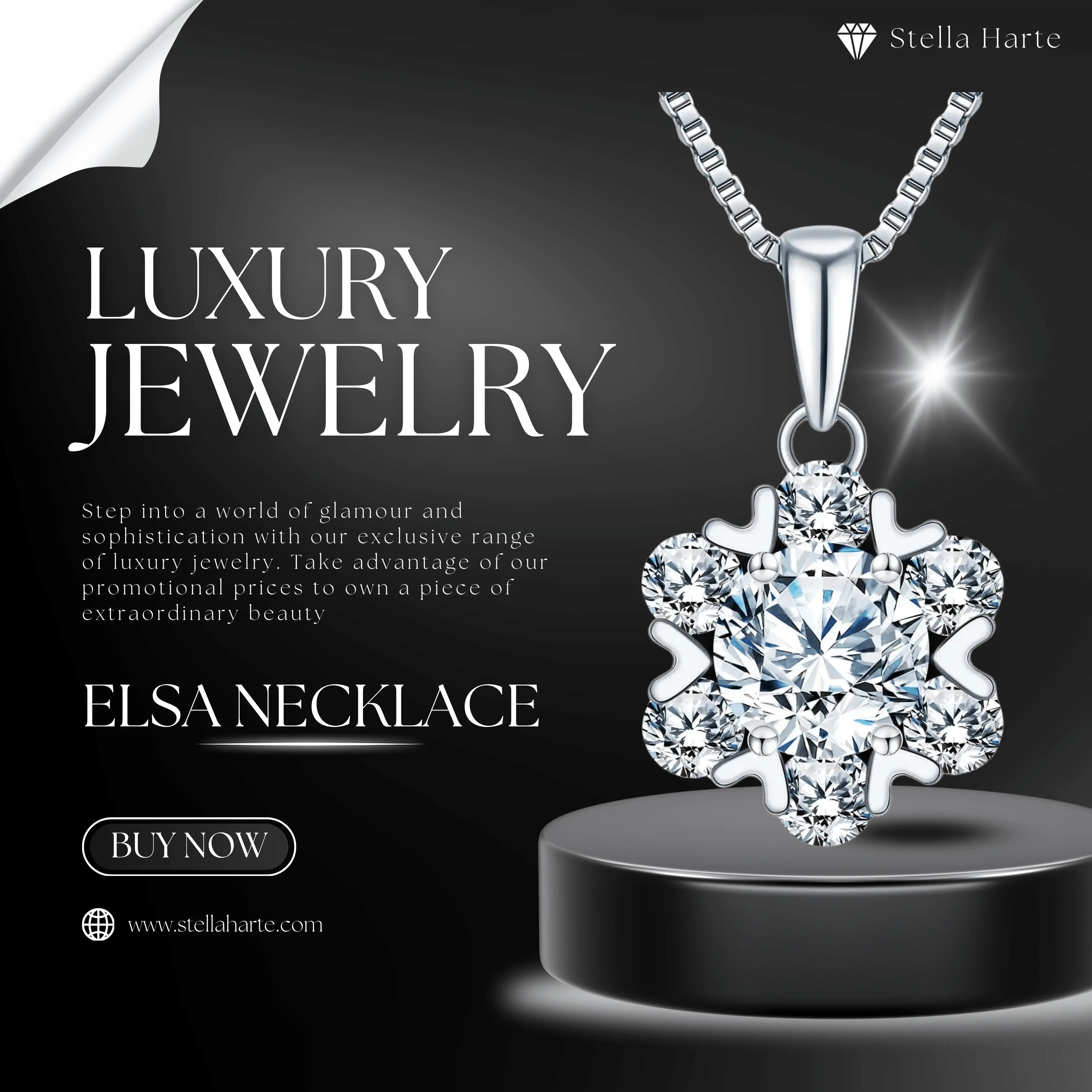 Elsa Necklace Stella Harte