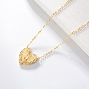 Serenity’s Heart Cipher Necklace