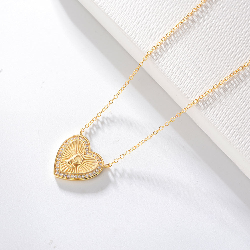 Serenity’s Heart Cipher Necklace Stella Harte