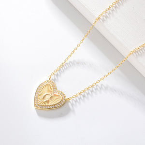 Serenity’s Heart Cipher Necklace