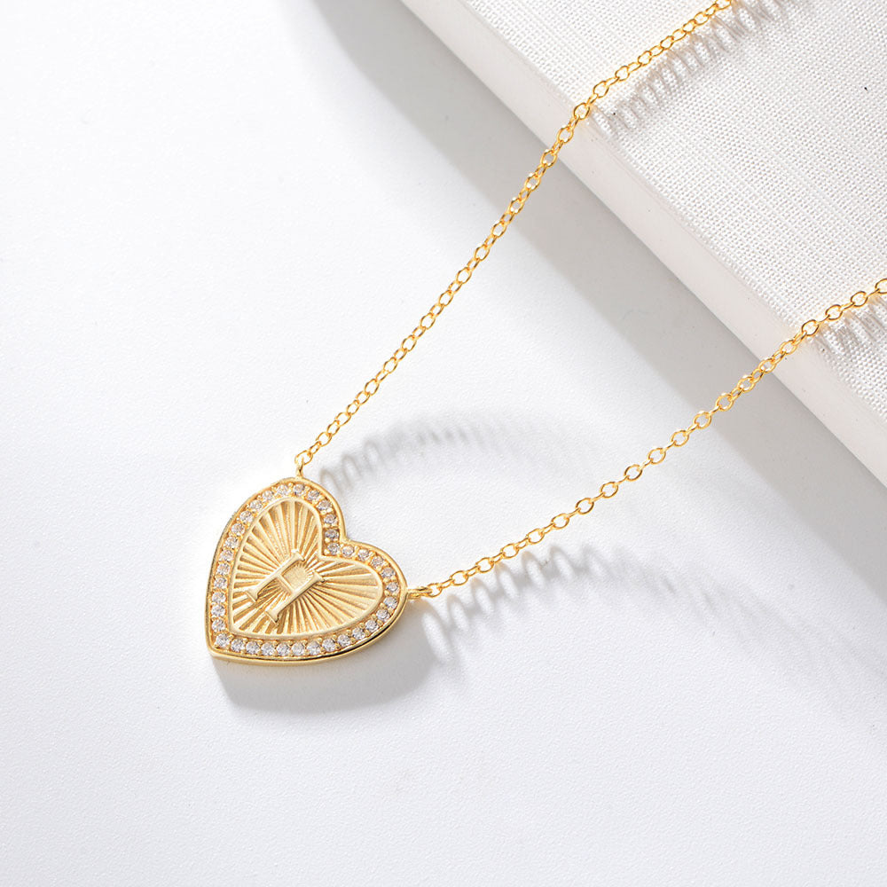 Serenity’s Heart Cipher Necklace Stella Harte