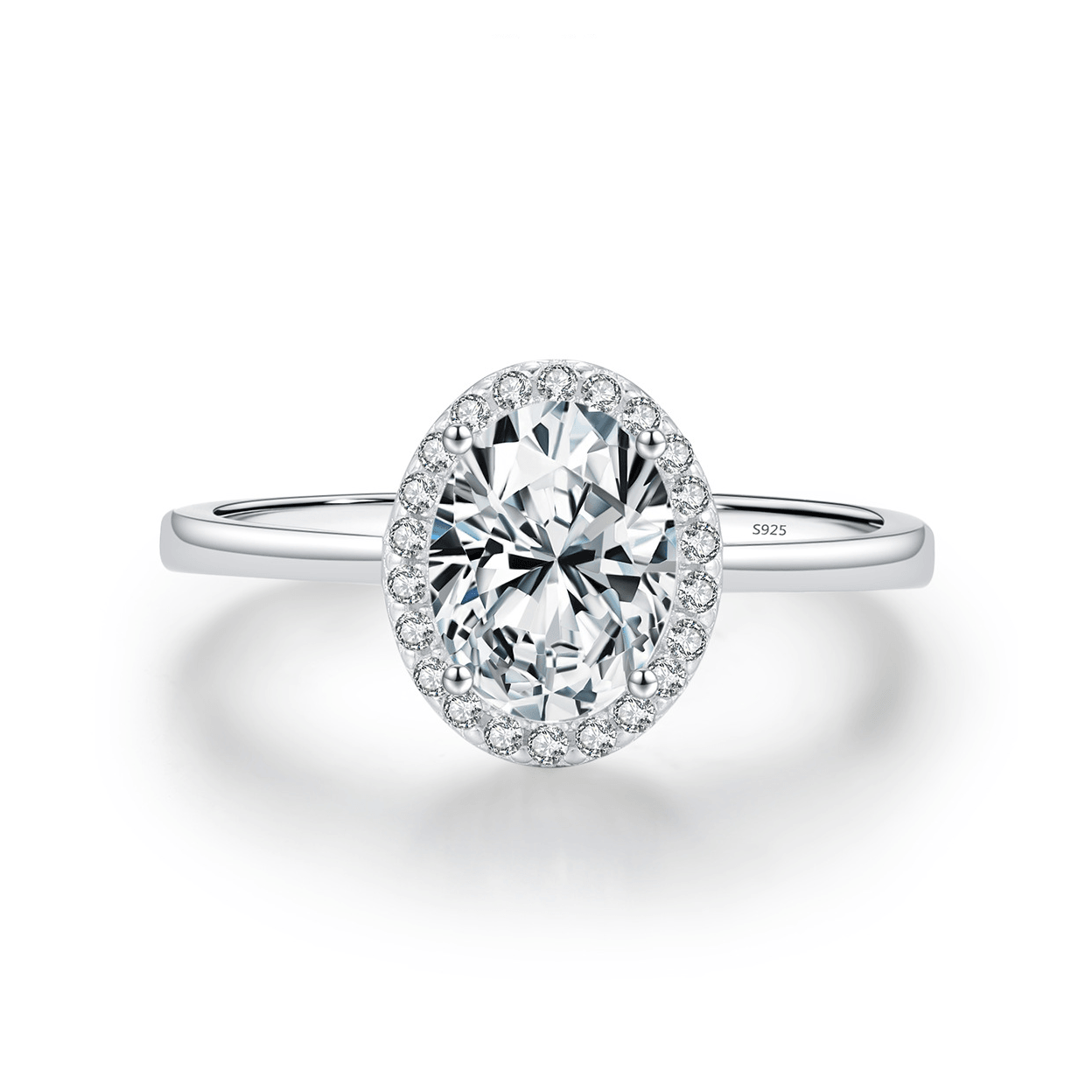 Ethereal Elegance Ring - Oval Brilliant Cut Stella Harte